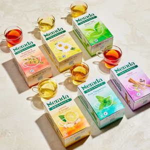 Boîte d'emballage de papier pliable de thé noir 50g imprimée personnalisée pour cosmétique hydratant crème pour le visage avec design coloré - Product Image 1