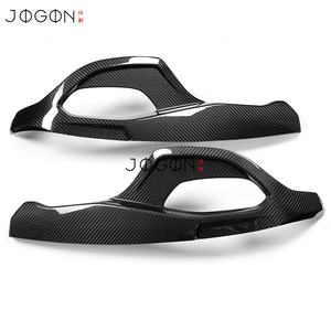 Couvre-bouton de siège pour <span class=keywords><strong>Chevrolet</strong></span> Corvette C8 Z06 GT3 2023-2025, véritable fibre de carbone, garniture latérale de siège de course, intérieur - Product Image 3