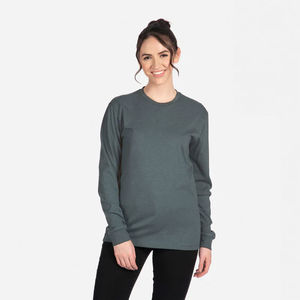 T-shirt à manches longues pour femme personnalisé, vêtement vierge idéal pour la broderie, l'impression et la conception de logo, t-shirt à manches longues respirant pour femme - Product Image 1