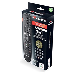 Télécommande TV (Universelle) GUMBODY Facile 5+ Noir 806080 - Product Image 2