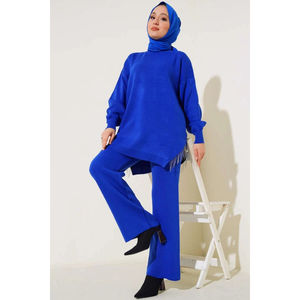 New Season <b>Women's</b> Modest Islamic Clothing Winter Abaya <b>Dress</b> Kaftan <b>Tunic</b> Dubai Muslim Fashion Turkish Made Plus Size Options - Product Image 5
