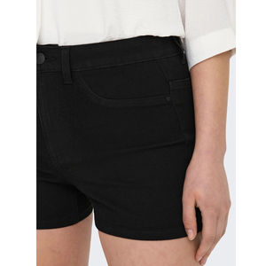 Shorts de Mezclilla Transpirables para Mujer, Color Negro, Corte Regular, Estilo Casual Vintage, Cintura Alta, Alta Calidad, Precio al por Mayor - Product Image 5
