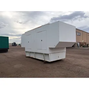 Grupo Electrógeno Diésel Trifásico Usado de 740kW 277/480V Tipo Silencioso Encapsulado para Respaldo de Energía Comercial - Product Image 2