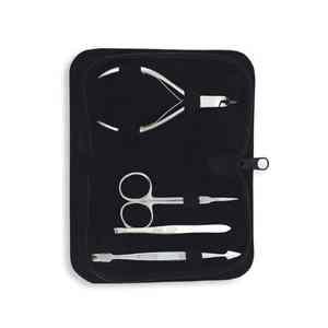 Ensembles d'instruments de manucure et de pédicure en acier inoxydable de qualité bricolage et industrielle 4 pièces, ensembles de soins des ongles de 2 ans de garantie - Product Image 2