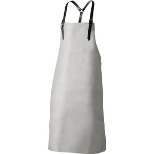 Tablier de travail FELDTMANN en cuir croûte gris Knut (taille unique) Taille 100 x 80 cm - Product Image 1