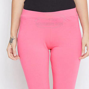 Legging de sport pour femme, qualité supérieure, respirant, décontracté, tricoté, coton/bambou uni, prix de gros raisonnable - Product Image 2