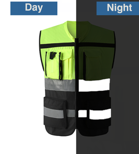 Chaleco de seguridad de alta visibilidad para trabajos al aire libre Material cómodo y duradero para la venta a granel a bajo costo - Product Image 6