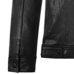 Veste en cuir pour homme, grande taille, prix de gros, haute qualité, veste en cuir personnalisée, veste en cuir d'hiver pour homme - Product Image 3