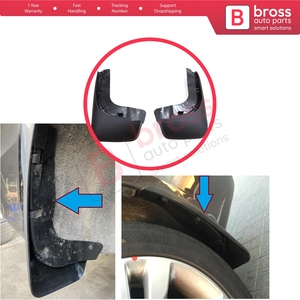 Protector de Salpicaduras Trasero Derecho e Izquierdo BSP1224-2 para V Class Vito W447 2014 en Adelante A4478900100 - Product Image 5