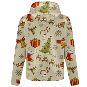 Oferta: Conjunto Navideño de 2 Piezas, Nuevo Diseño, Pantalones Cargo Sublimados, Chándal Talla Grande XL, Estilo Casual de Felpa con Logotipo 2026 - Product Image 3