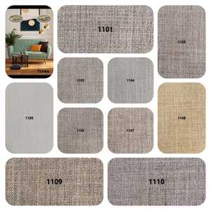 Tissu de canapé tricoté en chaîne semi-terne texturé de style Dobby lourd de qualité supérieure Techniques tissées teintes confortables - Product Image 3