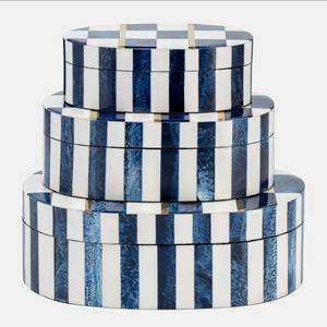 Boîte décorative en résine la plus tendance Boîte de rangement pour bijoux Haut et bas Décoratif pour dessus de table Décoration de Noël personnalisée - Product Image 2