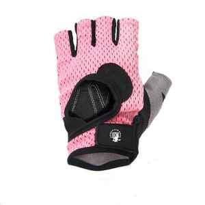 High Quality Leather <b>Fitness</b> <b>Gloves</b> for Weightlifting Training Workout Gym <b>Gloves</b> with Wrist Wraps Support for Home Exercise - Product Image 1