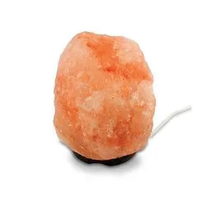 Lampe au sel rose de l'Himalaya naturel morceau brut grande taille lueur ambre chaud pour la relaxation et le style à la maison - Product Image 2