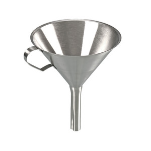 Embudo de Acero Inoxidable Resistente, Fácil de Llenar y Limpiar, para Líquidos y Polvos, Hecho en Alemania - Burkle GmbH - Product Image 1
