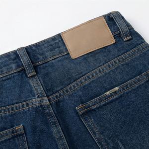 Jeans baggy pour femmes de la rue principale, coton élasthanne respirant, design multi-poches, denim délavé, pantalon large, pantalon cargo - Product Image 5