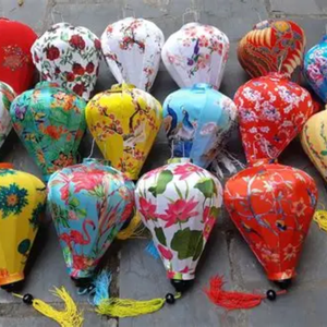 TRADITIONAL FABRIC <b>LANTERNS</b> FOR HOME AND EVENTS - Product Image 3