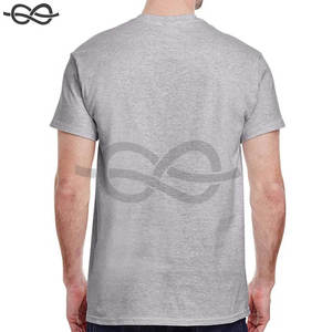 Camiseta de Cuello Redondo para Hombre, 100% Algodón, Gruesa, de Alta Calidad, con Diseño de Logotipo Personalizado, Tallas Grandes, para Fisicoculturismo, Manga Corta, de Secado Rápido - Product Image 6