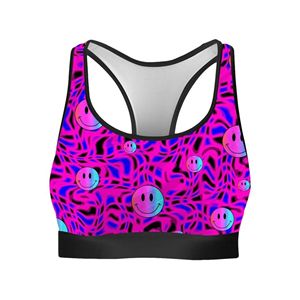 Eco-Friendly Women's Sports <b>Bra</b> Soft Breathable Knitted Fitness Activities <b>Bra</b> with Lace Embroidery Decoration OEM Available - Product Image 4