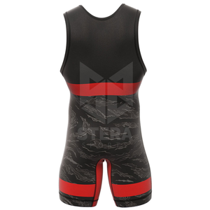 100% Polyester High Quality <b>Men's</b> Wrestling <b>Singlet</b> Custom Wholesale Wrestling Uniform <b>Mens</b> Wrestling <b>Singlet</b> - Product Image 2