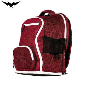 Sac à paillettes entièrement personnalisé avec broderie de strass sacs sublimés sacs de danse sacs à dos de cheeleading sur mesure - Product Image 3