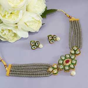 ชุดเครื่องประดับแบบอินเดียชุดเครื่องประดับสำหรับเจ้าสาวในอินเดียชุดเครื่องประดับสำหรับเจ้าสาวในอินเดีย - Product Image 1