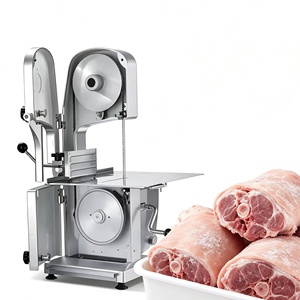 Machine à découper les os de bœuf, de porc, de côtes et de trotteurs congelés, robuste, anti-vibration, avec grande ouverture d'alimentation, entièrement en acier inoxydable 304 - Product Image 6