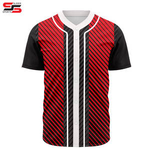 Maillot de baseball respirant personnalisé à sublimation, très demandé - Product Image 5