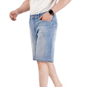 Shorts de Mezclilla para Hombre al por Mayor, Transpirables, de Secado Rápido, Lavado Claro, Cintura Alta, Ropa de Calle, Gimnasio, Fitness, Entrenamiento, 2026 - Product Image 4