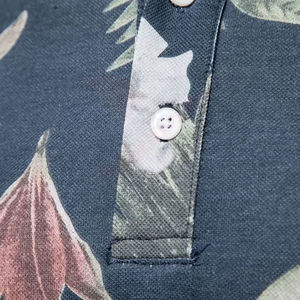 Polos à sublimation personnalisée de la meilleure qualité pour hommes, couleur unie, anti-rides, pour votre propre logo. - Product Image 5