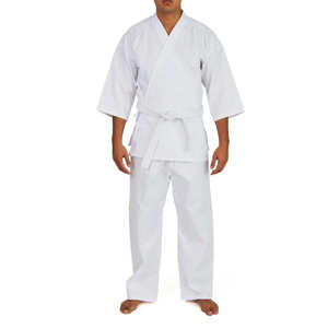 ชุดยูนิฟอร์มคาราเต้แบบใหม่คุณภาพสูง สไตล์ทันสมัย รับทำโลโก้ตามสั่ง สำหรับทุกเพศ ขายดีที่สุด ชุดศิลปะการต่อสู้ โลโก้ด้านหน้า ผ้าฝ้าย 100% - Product Image 1