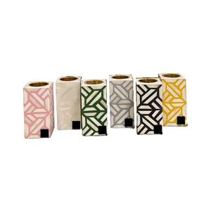 Set Of Four Different Color Mubkhar Oud <b>Burner</b> In Wooden And Mop Work Incense <b>Burner</b> Mabkhara At Cheap Prices - Product Image 2