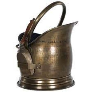Seau à charbon en métal de style vintage résistant à la rouille avec fond renforcé pour plus de solidité et de durabilité - Product Image 5
