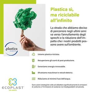 Cubo de Almacenamiento de Plástico Ecoplast para Reciclaje, Flexible y Deformable, Resistente, Diseño Abierto, Uso Interior/Exterior - Product Image 3