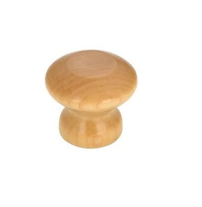 Boutons en bois d'acacia et poignée de traction et boutons de commode et de tiroir en bois utilisent des boutons en bois avec logo personnalisé - Product Image 4