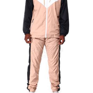 Conjunto de Chaqueta y Pantalón Cortavientos con Tela Suave y Estilo Sencillo para Uso Diario - Product Image 4