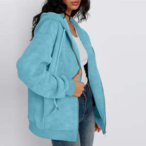 Sudadera con Cremallera de Algodón Casual, Diseño Más Reciente de 2026, Antibolitas y Transpirable para Mujer - Product Image 4