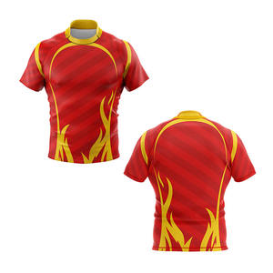 Polo de ropa de Golf de manga corta con estampado de patrón de diseño de poliéster 100%, camisetas de sublimación de Francia para hombres - Product Image 6