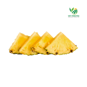 Piña congelada IQF orgánica certificada ISO de Vietnam, conservada en agua envasada a granel - Product Image 2