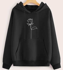 Sweats à capuche personnalisés sweat à capuche hip hop à manches longues impression mode sweats vierges pour hommes pull western uni personnaliser - Product Image 1
