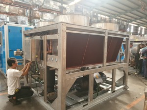 Enfriador de agua refrigerado por aire de la mejor calidad para máquina de impresión offset Enfriador de desplazamiento refrigerado por agua para sistema HVAC - Product Image 3