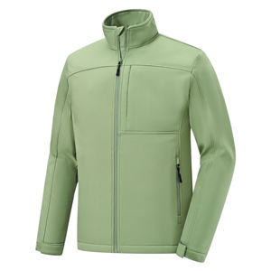 Chaqueta táctica Softshell para hombre, chaqueta impermeable de invierno informal con cierre de cremallera, chaqueta Softshell gruesa para hombre - Product Image 1