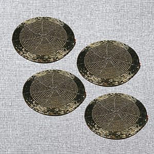 แผ่นรองแก้วทรงกลมลายสัตว์สไตล์คลาสสิกที่ดีที่สุดแผ่นรองจานบนโต๊ะอาหารสำหรับงานปาร์ตี้ฟังก์ชั่นอื่นๆ - Product Image 1