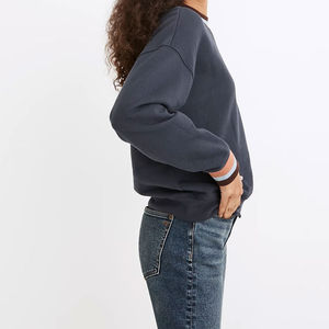 Sweats tricotés d'hiver pour femmes Pull personnalisé en gros de haute qualité 100% coton Streetwear Logo personnalisé imprimé - Product Image 2