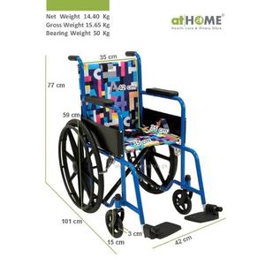 Silla de Ruedas de Grado Hospitalario con Tela de Asiento Fácil de Limpiar, Componentes Ajustables, Adecuada para el Manejo Diario Intensivo de Pacientes - Product Image 6