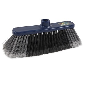 Durable Plastic Floor <b>Broom</b> with Soft PET Bristles Household Cleaning <b>Broom</b> Stick with Plastic <b>Handle</b> for Home Use - Product Image 1