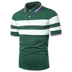Polos de algodón de alta calidad con logotipo personalizado, camiseta de gran tamaño, jersey de manga corta, polos en blanco de Color sólido para hombres - Product Image 2