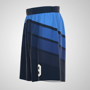Men's Custom Logo Printed Double <b>Layer</b> Designer Mesh Shorts Summer Solid Pattern Sublimation Casual Style 100% Polyester - Product Image 3