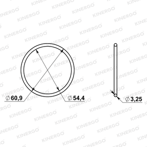 Anillo de Sellado ORFD03 para ORFD03 AODE, 4R70W, 4R75W; E4OD - Product Image 2