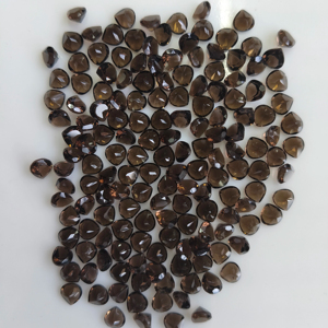 Cuarzo Ahumado Natural Marrón de 5MM en Forma de Corazón, Gema Suelta de la Mejor Calidad para Joyería - Product Image 1